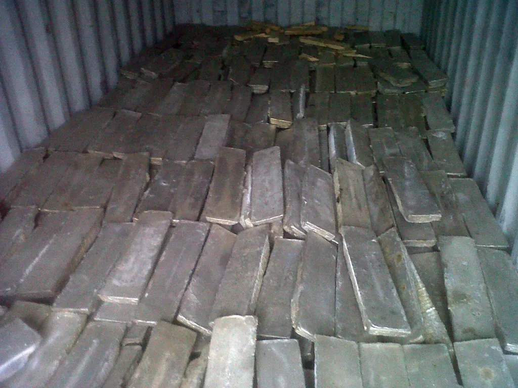 Brass Ingots - brass scrap supplied by Metallic Metal Trading FZCO