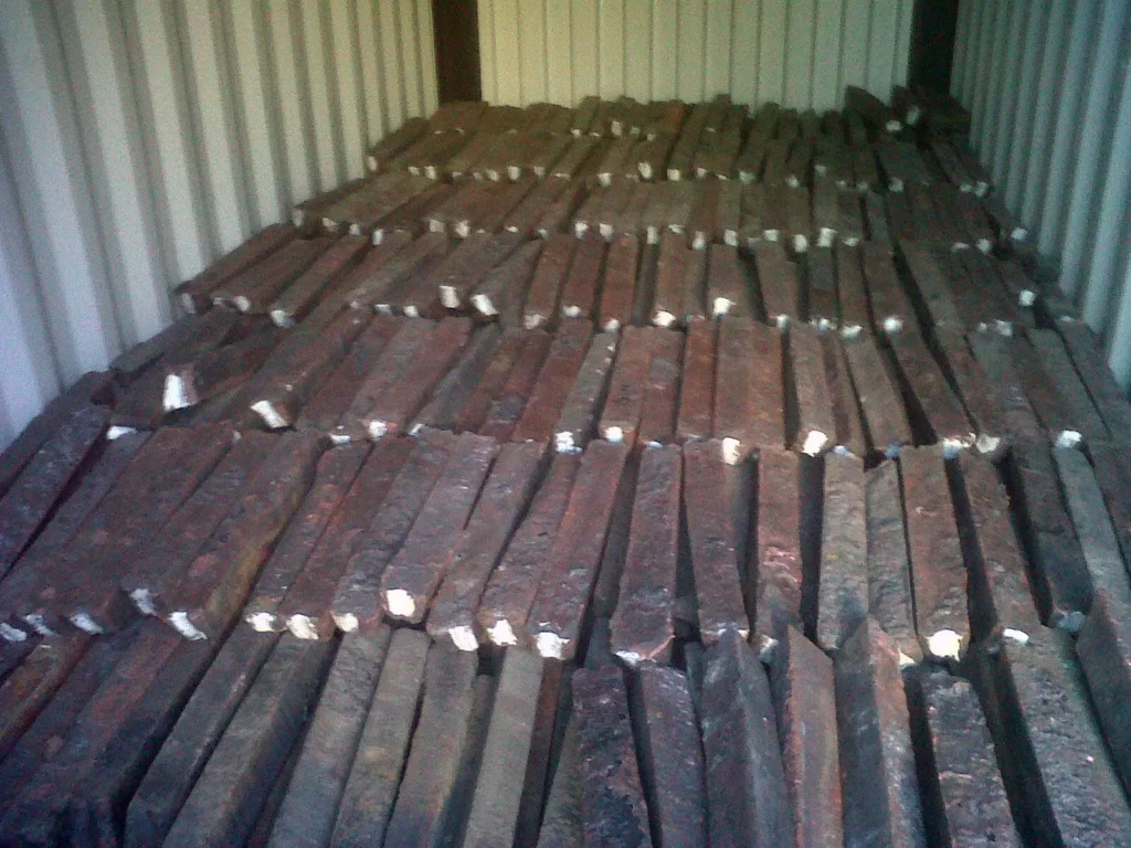 Copper Ingots - copper scrap supplied by Metallic Metal Trading FZCO