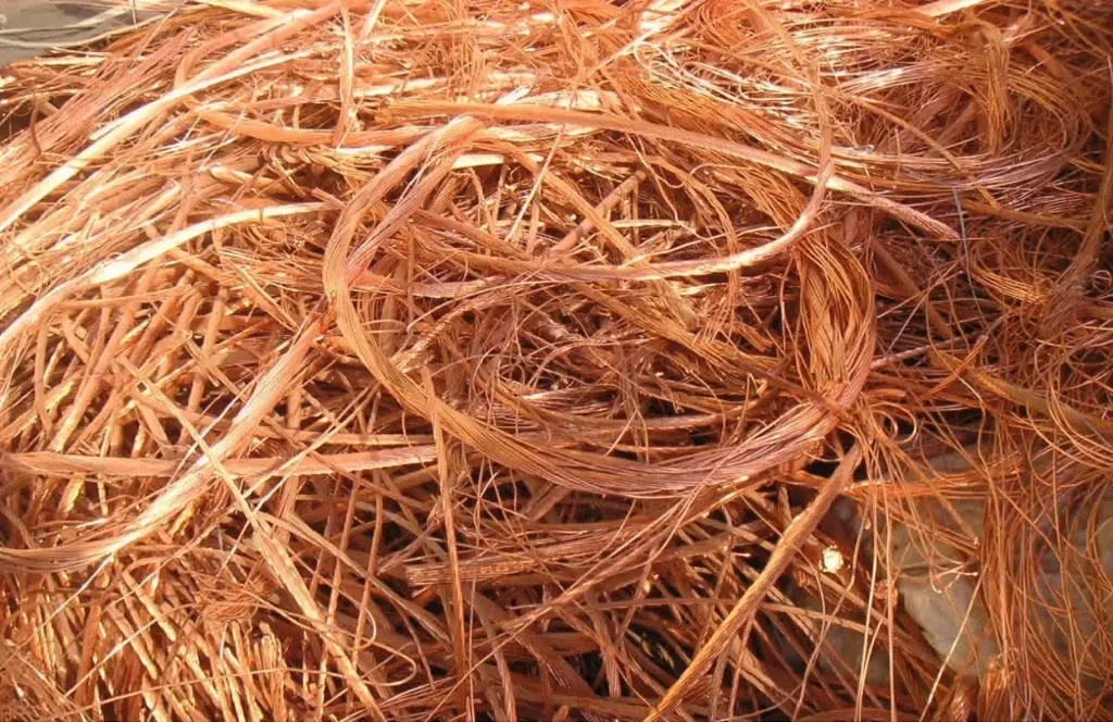 Mill Berry - copper scrap supplied by Metallic Metal Trading FZCO